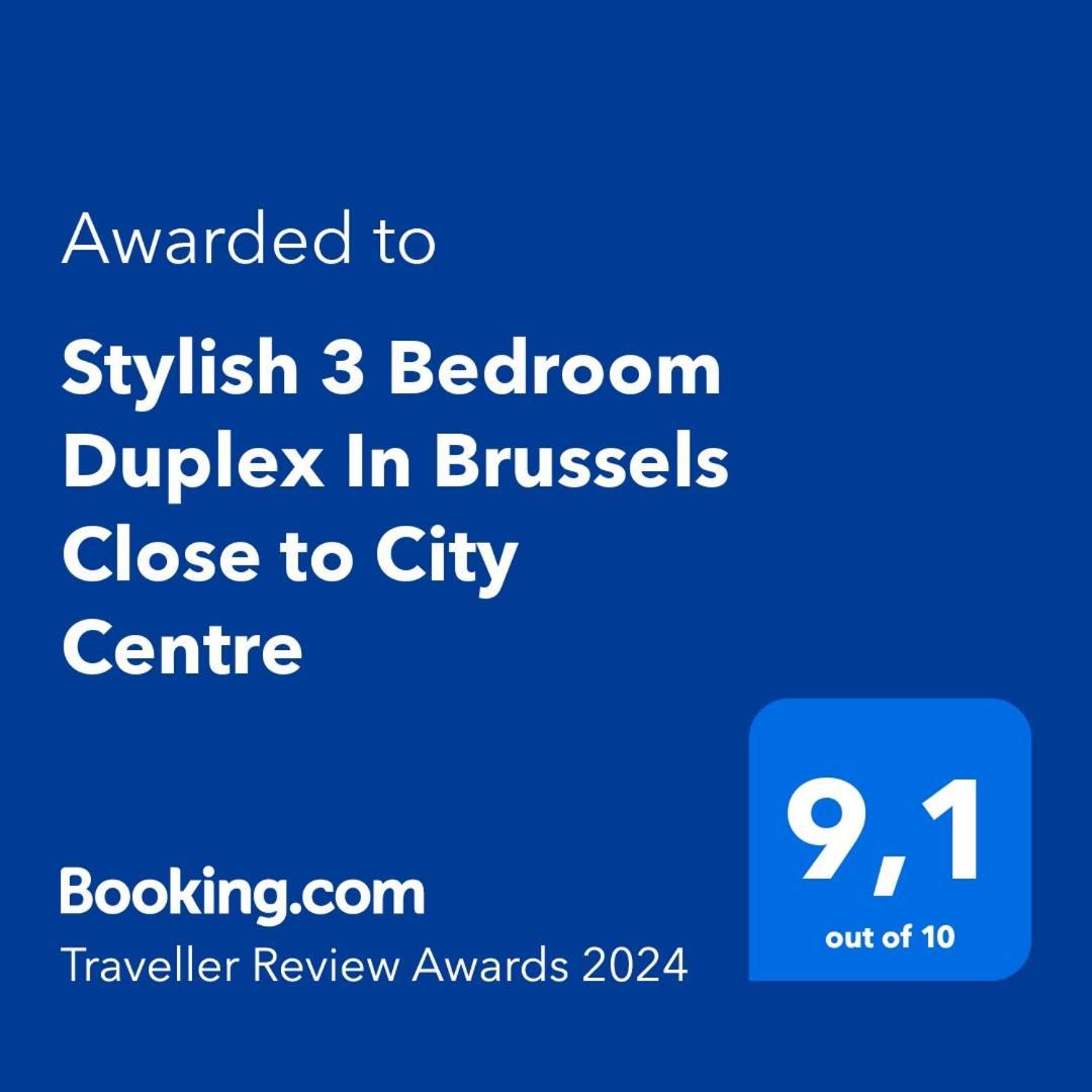 Superb 3 Bedroom & 3 Bathroom Duplex In Brussels City Centre Экстерьер фото